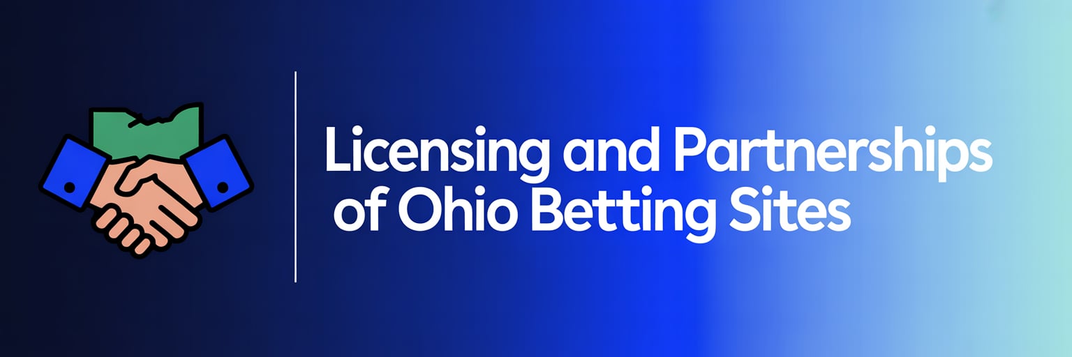 Licensing and Partnerships of Ohio Betting Sites